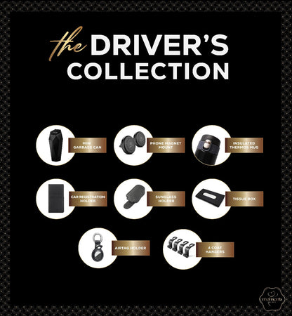 Moments by Keff - The Driver’s Collection - Sophisticated Car Essentials Gift Set